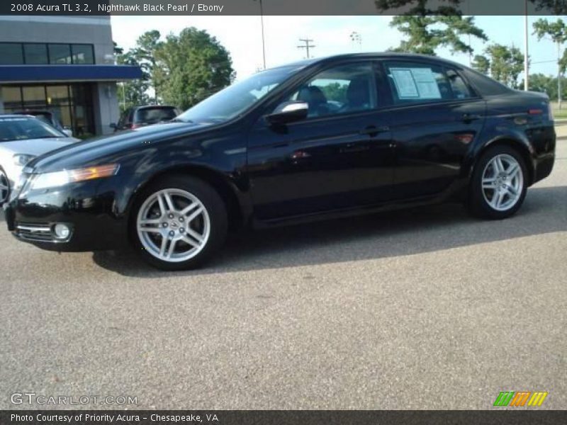 Nighthawk Black Pearl / Ebony 2008 Acura TL 3.2