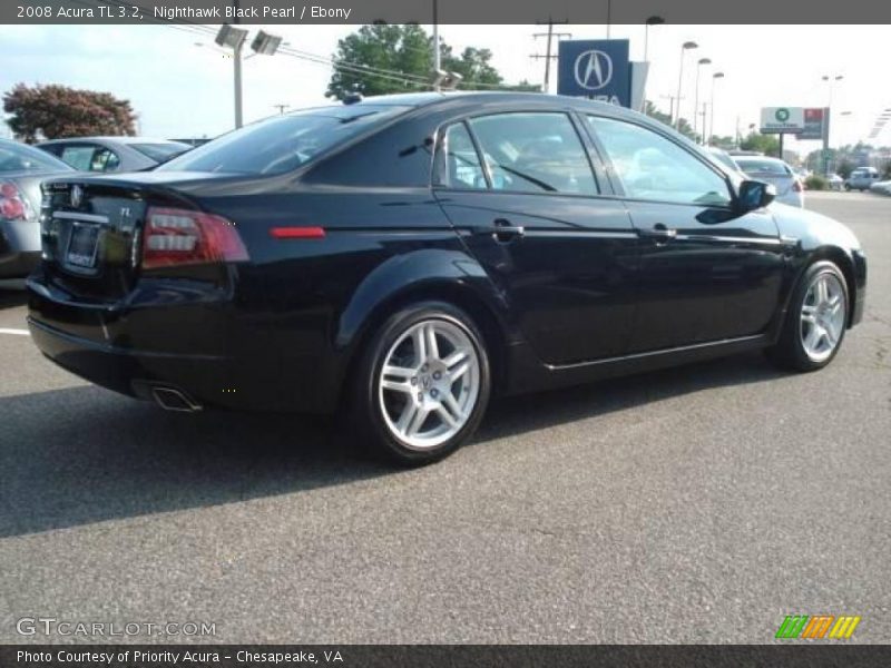 Nighthawk Black Pearl / Ebony 2008 Acura TL 3.2