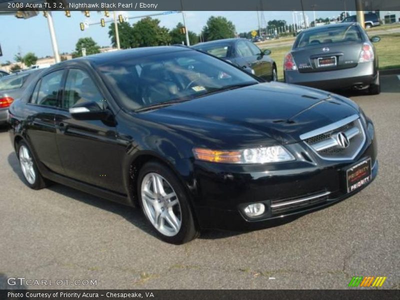 Nighthawk Black Pearl / Ebony 2008 Acura TL 3.2