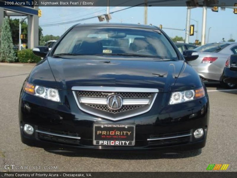 Nighthawk Black Pearl / Ebony 2008 Acura TL 3.2
