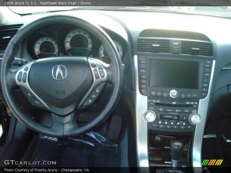 Nighthawk Black Pearl / Ebony 2008 Acura TL 3.2
