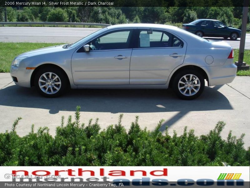 Silver Frost Metallic / Dark Charcoal 2006 Mercury Milan I4