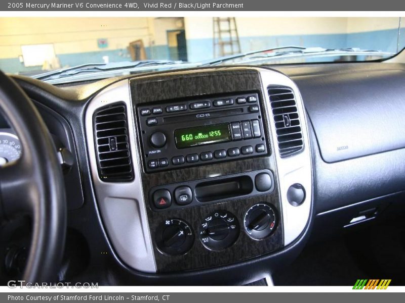 Vivid Red / Black/Light Parchment 2005 Mercury Mariner V6 Convenience 4WD