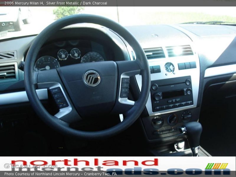 Silver Frost Metallic / Dark Charcoal 2006 Mercury Milan I4