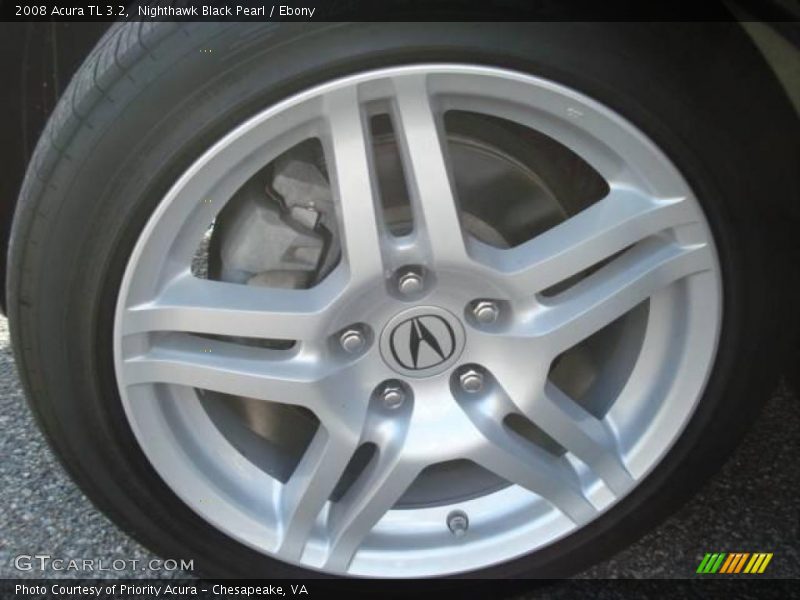 Nighthawk Black Pearl / Ebony 2008 Acura TL 3.2