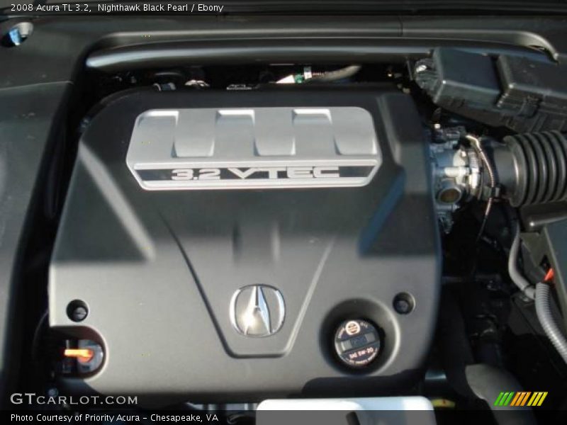 Nighthawk Black Pearl / Ebony 2008 Acura TL 3.2