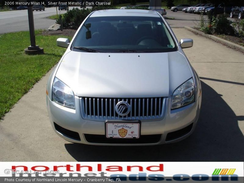 Silver Frost Metallic / Dark Charcoal 2006 Mercury Milan I4