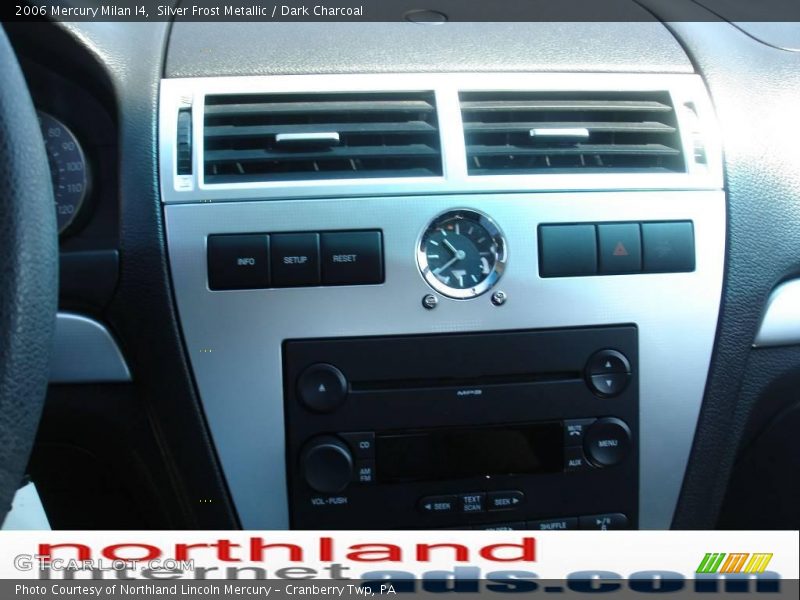 Silver Frost Metallic / Dark Charcoal 2006 Mercury Milan I4