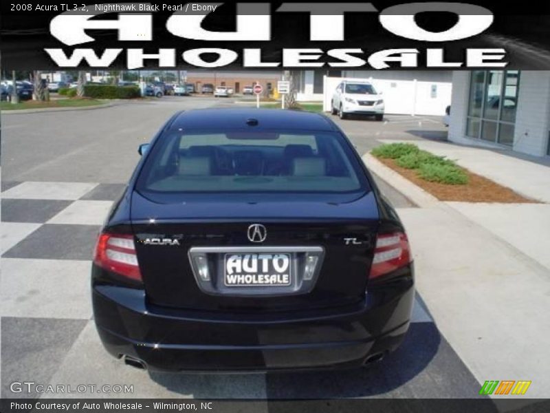 Nighthawk Black Pearl / Ebony 2008 Acura TL 3.2