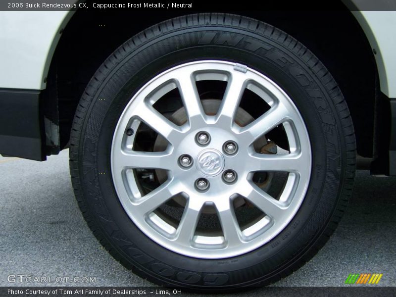 Cappuccino Frost Metallic / Neutral 2006 Buick Rendezvous CX