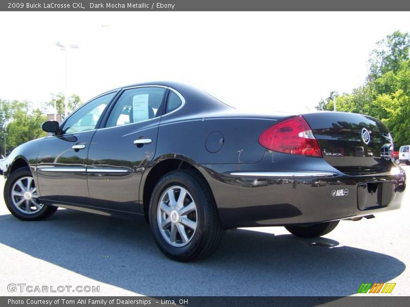 Dark Mocha Metallic / Ebony 2009 Buick LaCrosse CXL