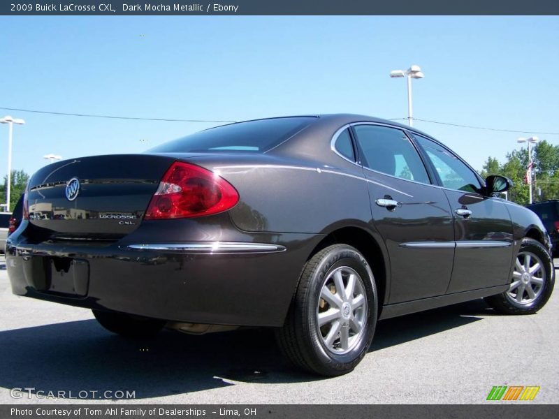 Dark Mocha Metallic / Ebony 2009 Buick LaCrosse CXL