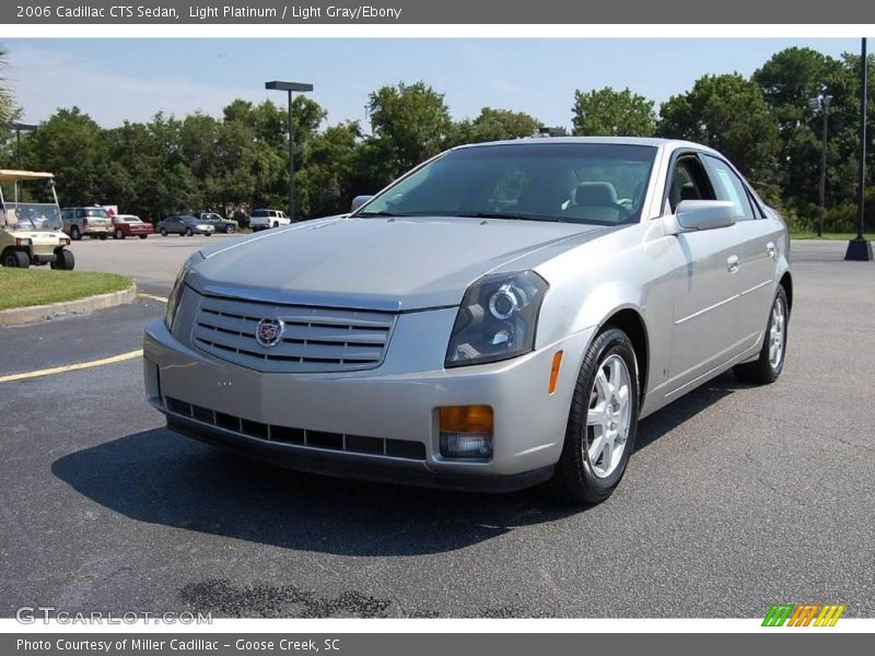 Light Platinum / Light Gray/Ebony 2006 Cadillac CTS Sedan