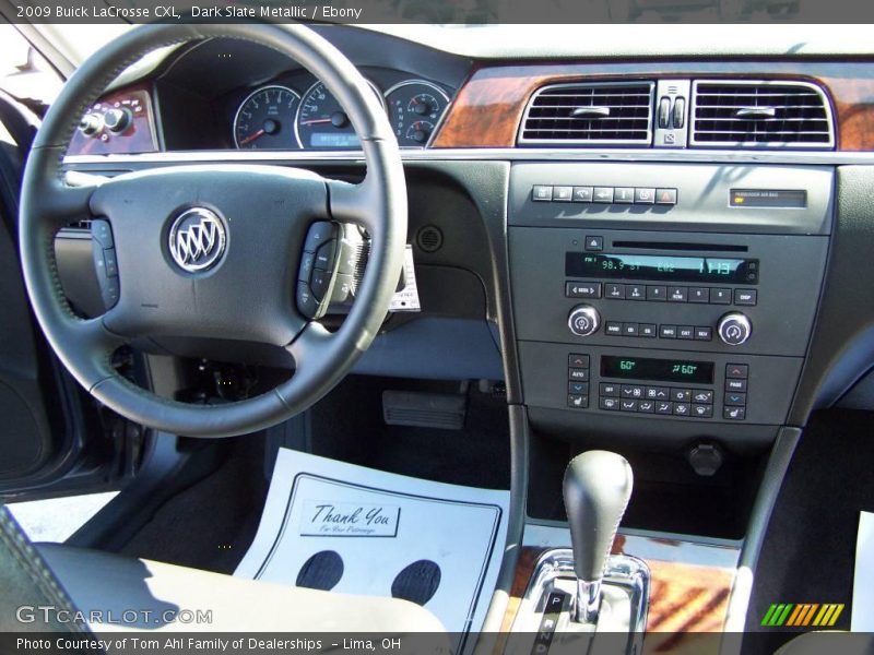 Dark Slate Metallic / Ebony 2009 Buick LaCrosse CXL