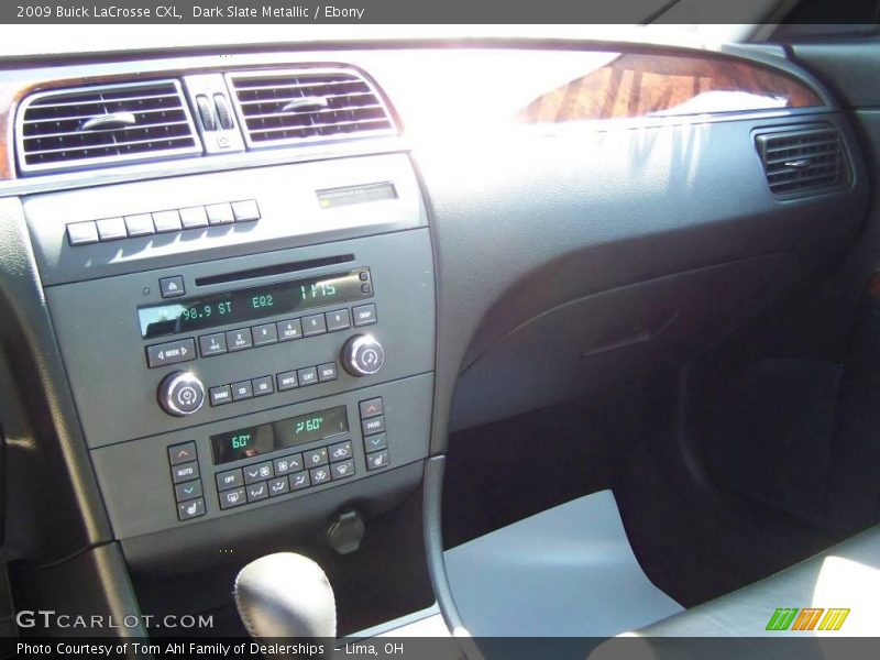 Dark Slate Metallic / Ebony 2009 Buick LaCrosse CXL