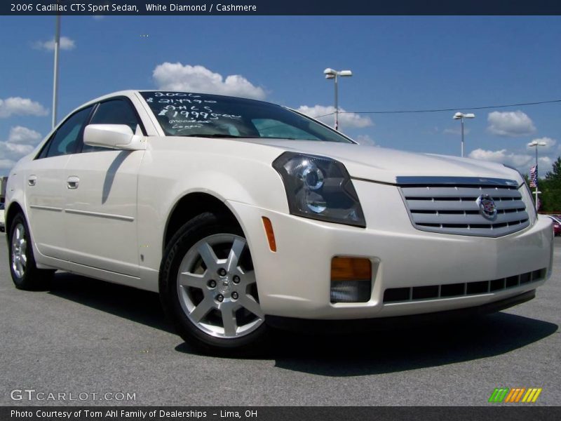 White Diamond / Cashmere 2006 Cadillac CTS Sport Sedan