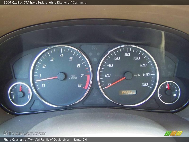 White Diamond / Cashmere 2006 Cadillac CTS Sport Sedan