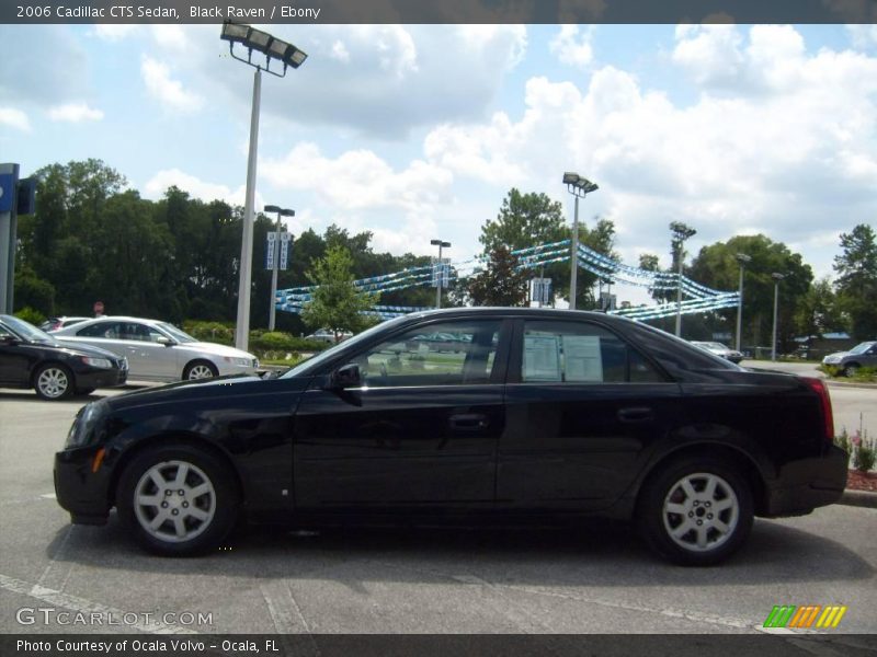Black Raven / Ebony 2006 Cadillac CTS Sedan