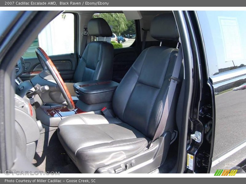 Black Raven / Ebony/Ebony 2007 Cadillac Escalade AWD