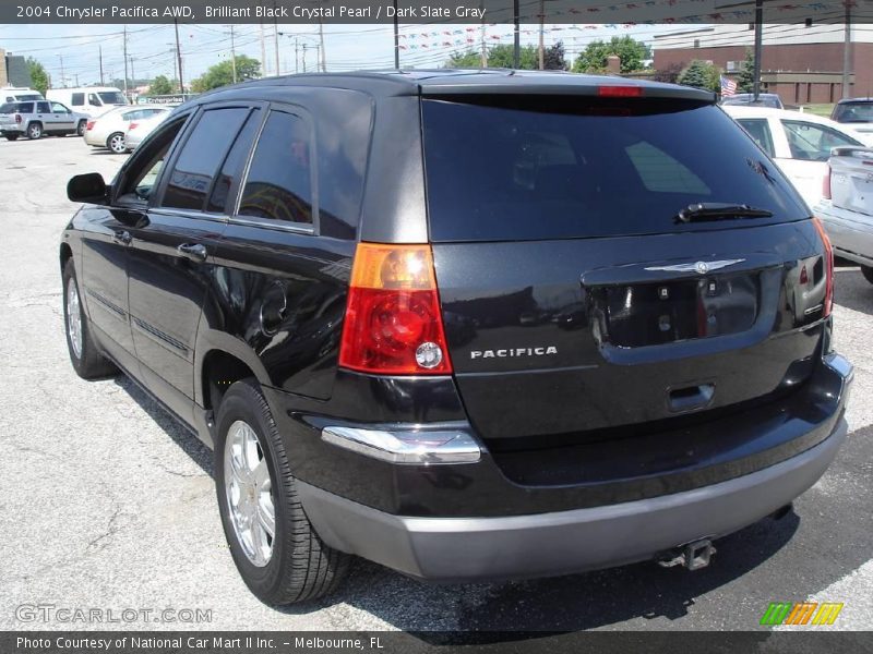 Brilliant Black Crystal Pearl / Dark Slate Gray 2004 Chrysler Pacifica AWD