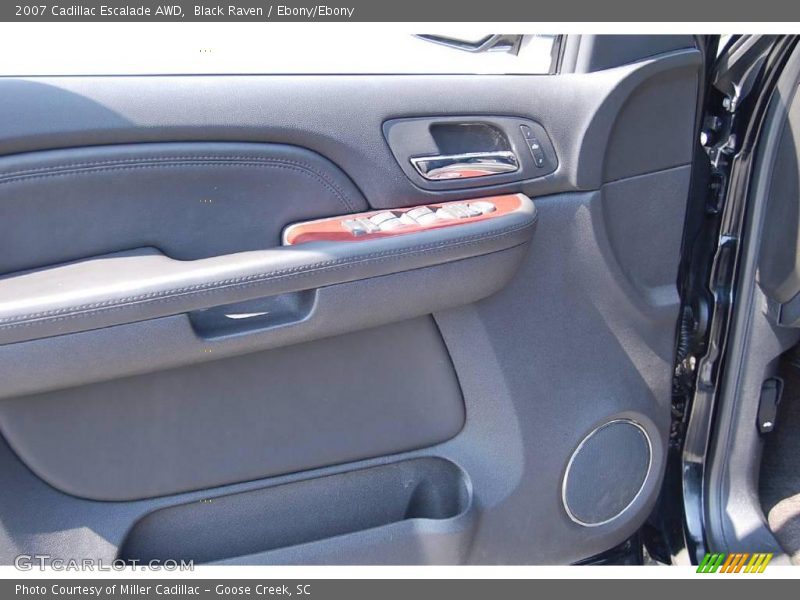 Black Raven / Ebony/Ebony 2007 Cadillac Escalade AWD