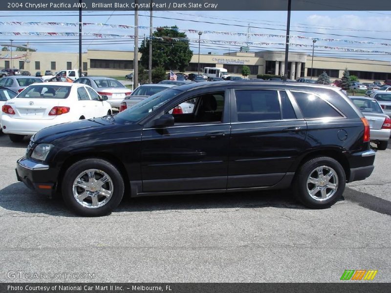 Brilliant Black Crystal Pearl / Dark Slate Gray 2004 Chrysler Pacifica AWD