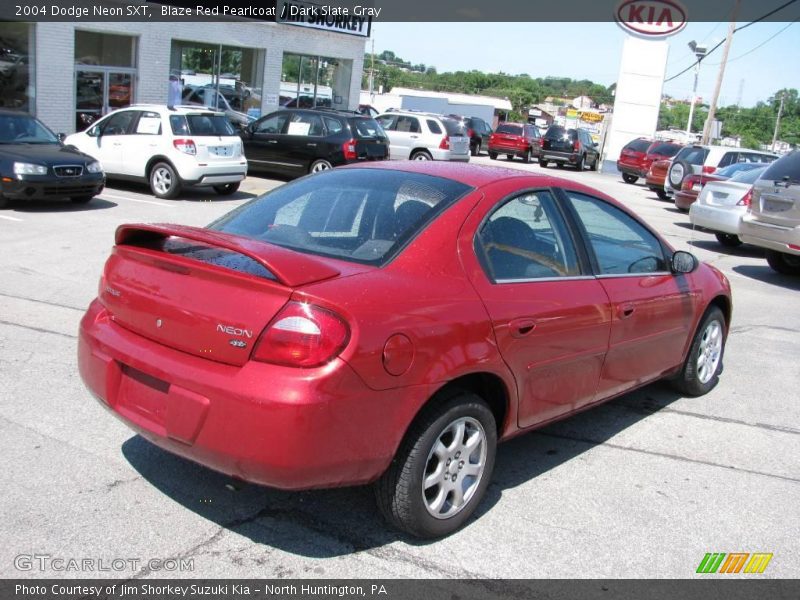 Blaze Red Pearlcoat / Dark Slate Gray 2004 Dodge Neon SXT