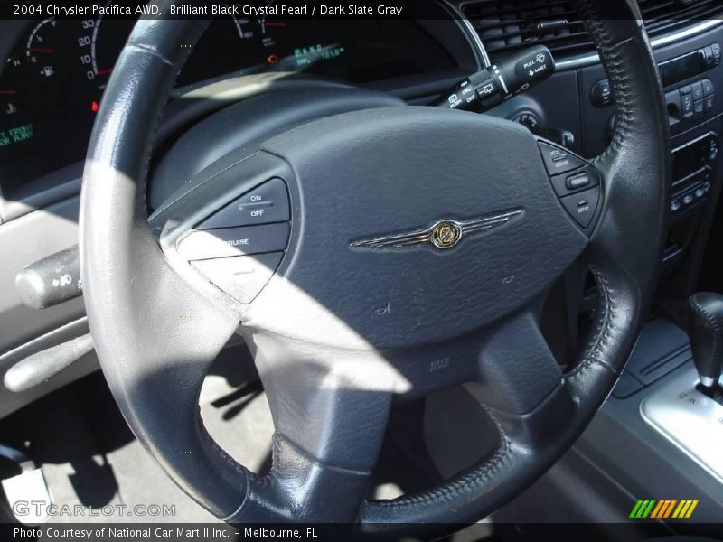Brilliant Black Crystal Pearl / Dark Slate Gray 2004 Chrysler Pacifica AWD