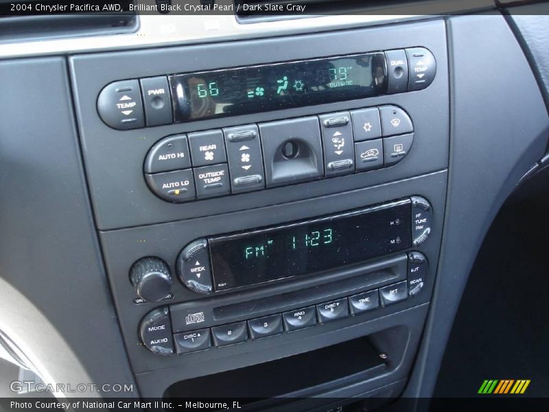 Brilliant Black Crystal Pearl / Dark Slate Gray 2004 Chrysler Pacifica AWD