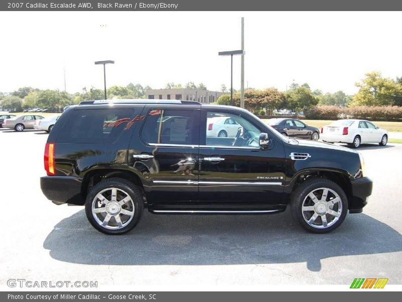 Black Raven / Ebony/Ebony 2007 Cadillac Escalade AWD
