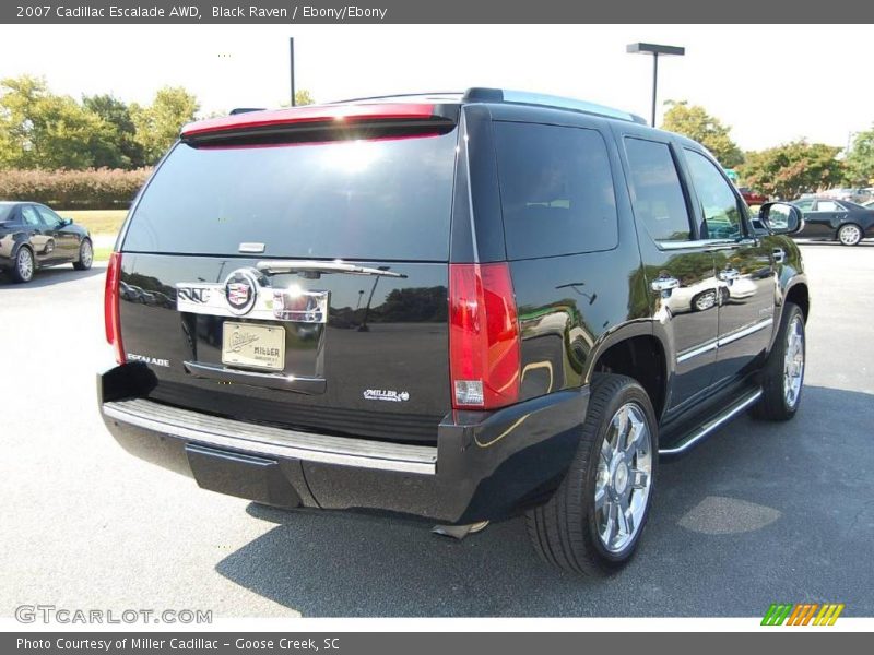 Black Raven / Ebony/Ebony 2007 Cadillac Escalade AWD