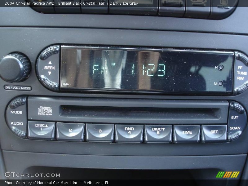 Brilliant Black Crystal Pearl / Dark Slate Gray 2004 Chrysler Pacifica AWD