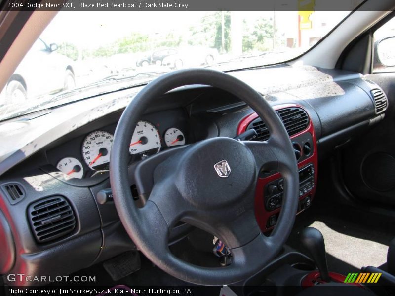 Blaze Red Pearlcoat / Dark Slate Gray 2004 Dodge Neon SXT