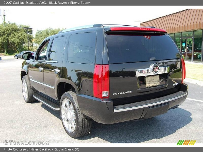 Black Raven / Ebony/Ebony 2007 Cadillac Escalade AWD