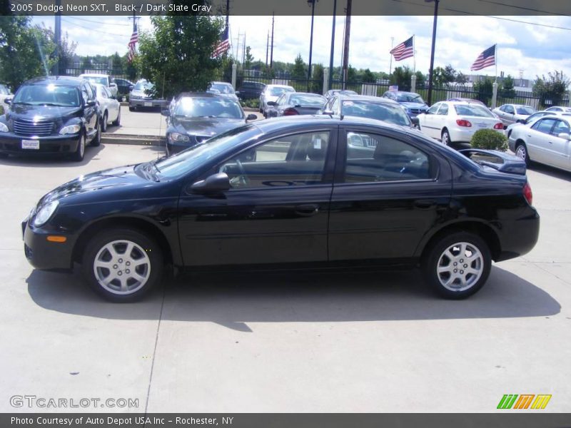 Black / Dark Slate Gray 2005 Dodge Neon SXT
