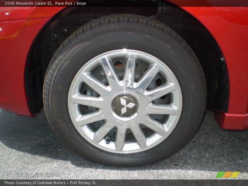 Rave Red / Beige 2008 Mitsubishi Galant ES