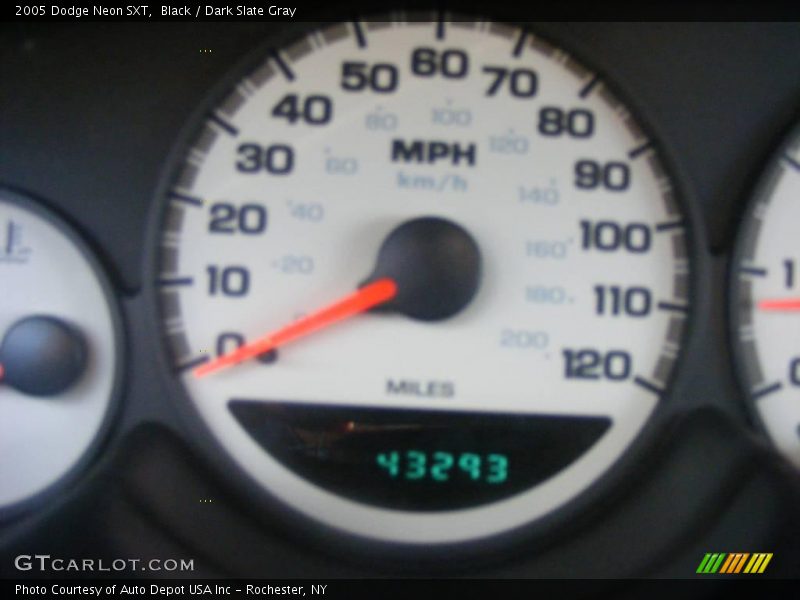 Black / Dark Slate Gray 2005 Dodge Neon SXT