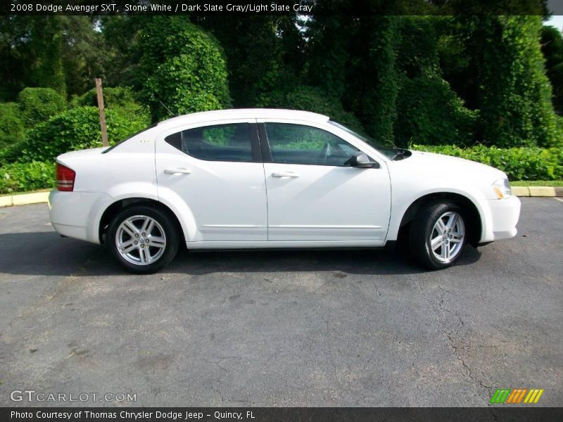 Stone White / Dark Slate Gray/Light Slate Gray 2008 Dodge Avenger SXT