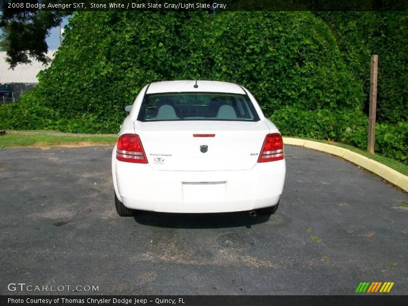 Stone White / Dark Slate Gray/Light Slate Gray 2008 Dodge Avenger SXT