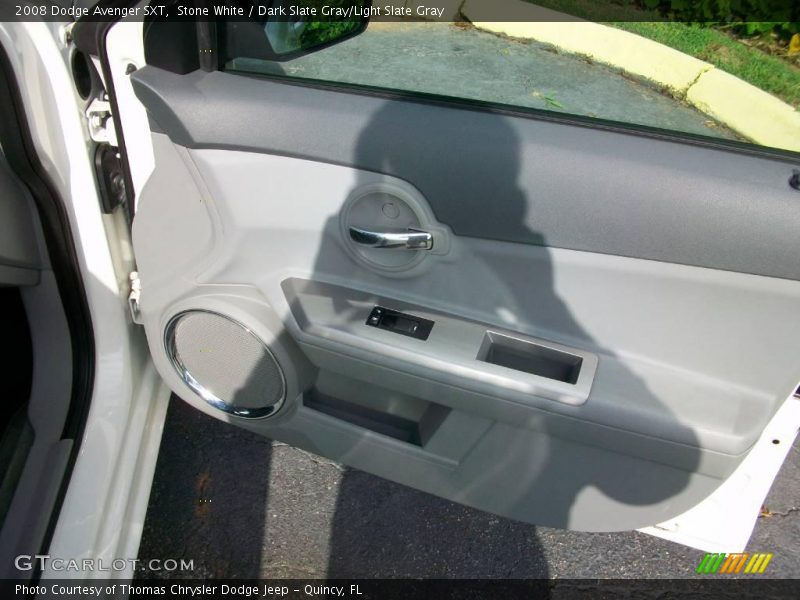 Stone White / Dark Slate Gray/Light Slate Gray 2008 Dodge Avenger SXT