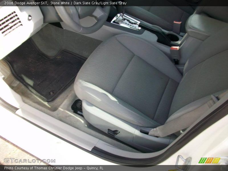 Stone White / Dark Slate Gray/Light Slate Gray 2008 Dodge Avenger SXT