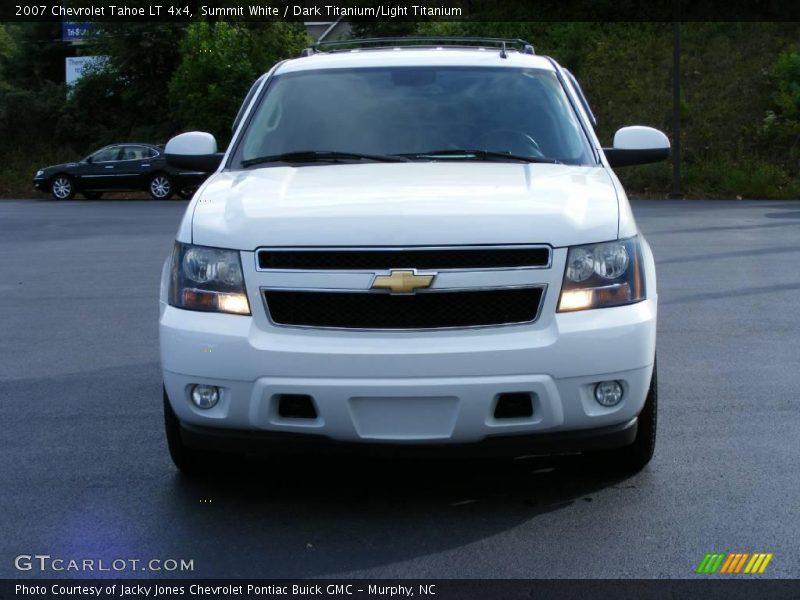 Summit White / Dark Titanium/Light Titanium 2007 Chevrolet Tahoe LT 4x4