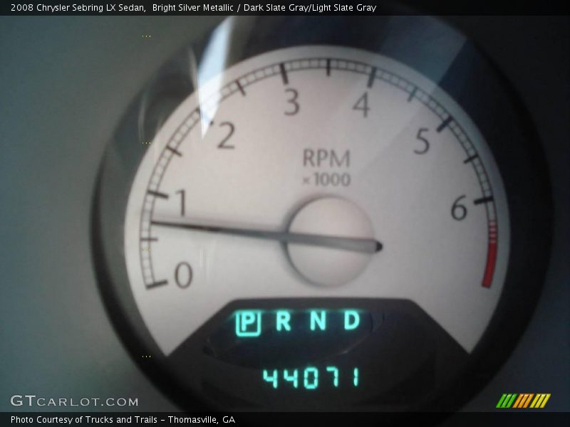 Bright Silver Metallic / Dark Slate Gray/Light Slate Gray 2008 Chrysler Sebring LX Sedan