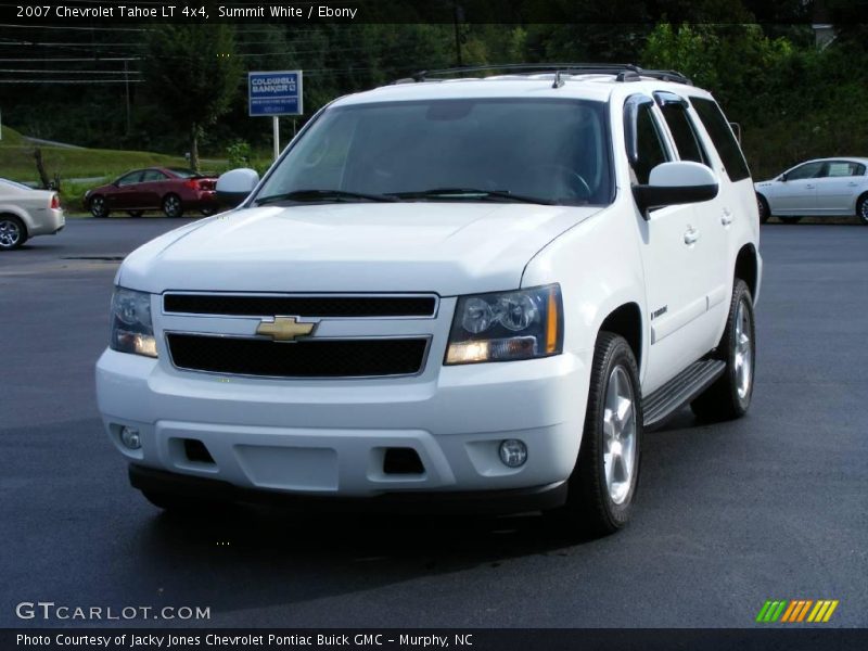 Summit White / Ebony 2007 Chevrolet Tahoe LT 4x4