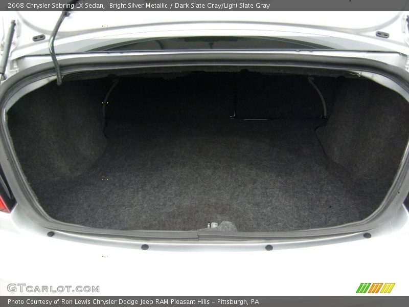 Bright Silver Metallic / Dark Slate Gray/Light Slate Gray 2008 Chrysler Sebring LX Sedan
