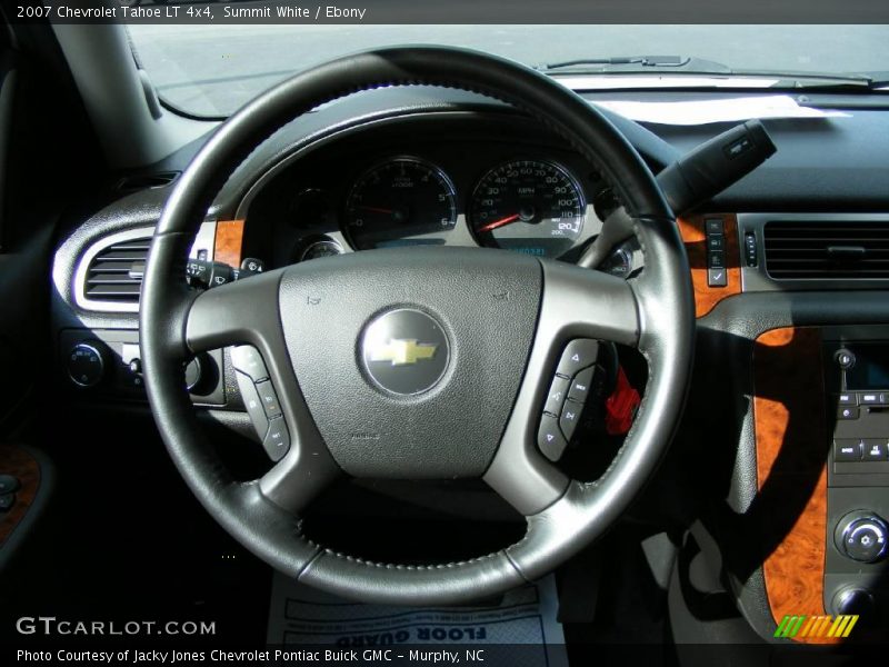 Summit White / Ebony 2007 Chevrolet Tahoe LT 4x4