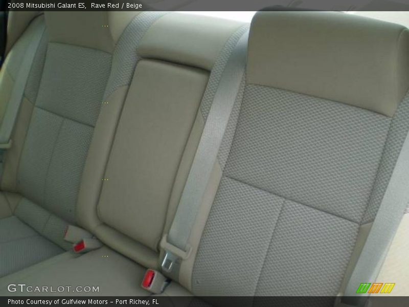 Rave Red / Beige 2008 Mitsubishi Galant ES
