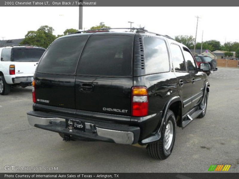 Onyx Black / Tan/Neutral 2001 Chevrolet Tahoe LT