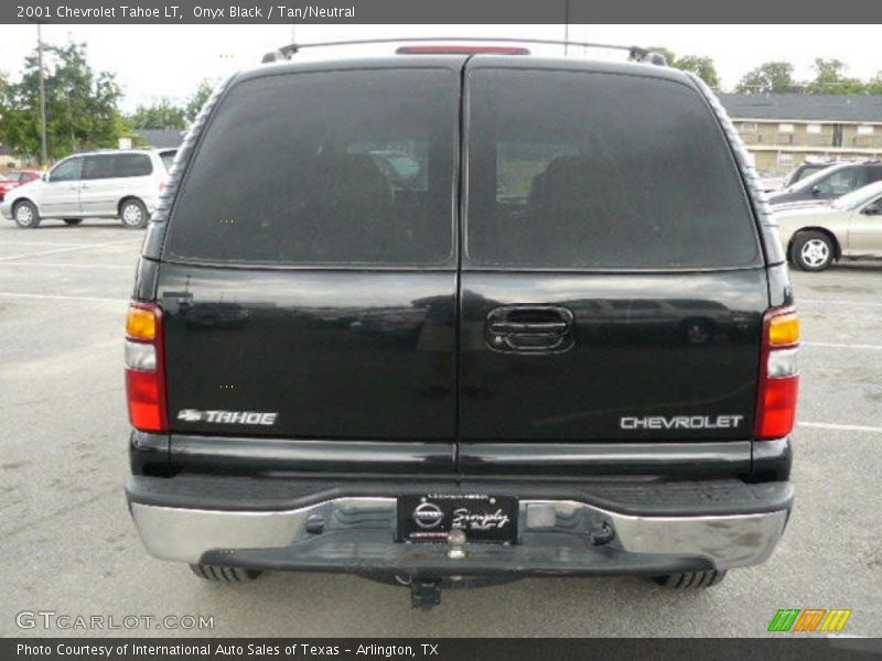 Onyx Black / Tan/Neutral 2001 Chevrolet Tahoe LT