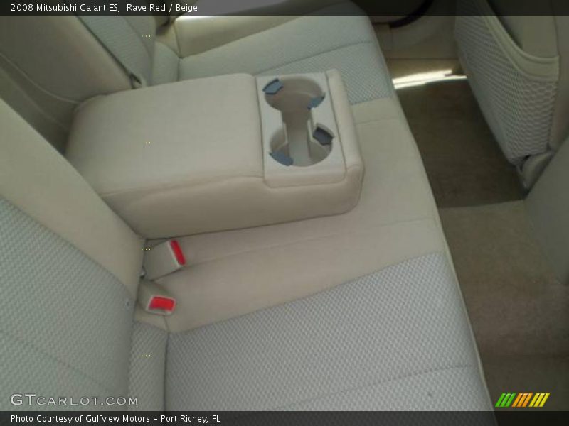 Rave Red / Beige 2008 Mitsubishi Galant ES